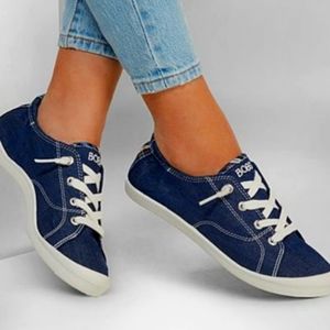 Skechers BOBS Beach Bingo Denim Social Size 11